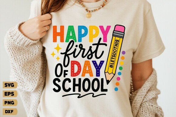 First Day of School Svg, Teacher Svg