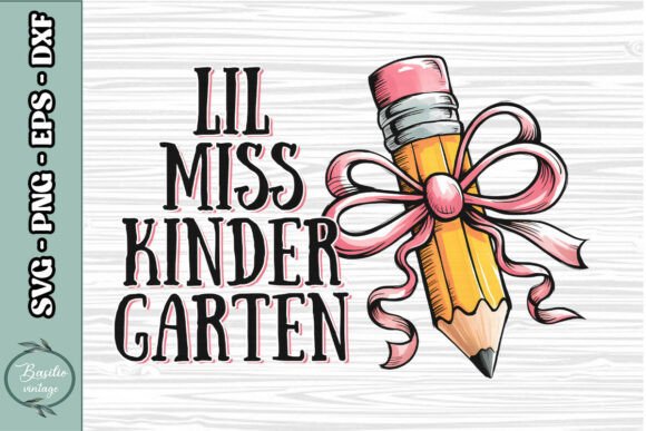 Kindergarten Little Miss Back School PNG