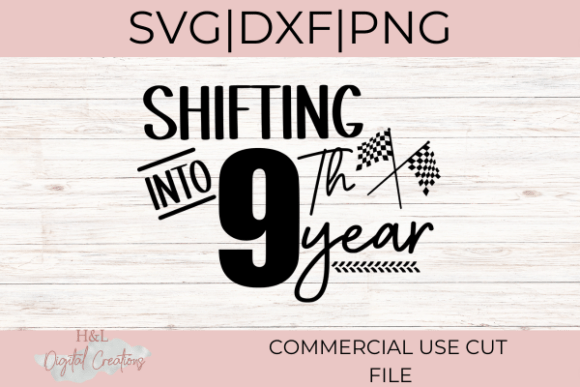 Shifting Into 9th Year SVG
