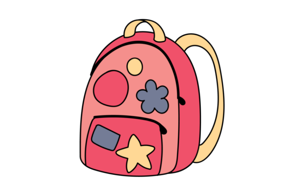 Sticker Backpack Graphics for Crafts
