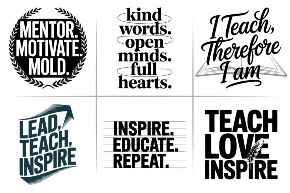 Teacher Life Quote Trendy T-Shirt Design: Graphics & Crafts