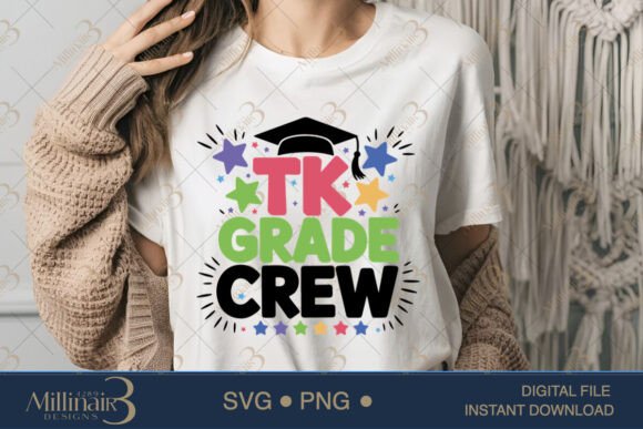 TK Grade Crew SVG PNG – Graphics & T-Shirt Designs